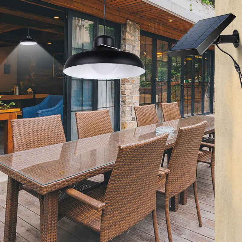 IP65-Sonnengartenleuchte mit hoher Kapazität Batterie und warme kalte weiße LED-Lampe