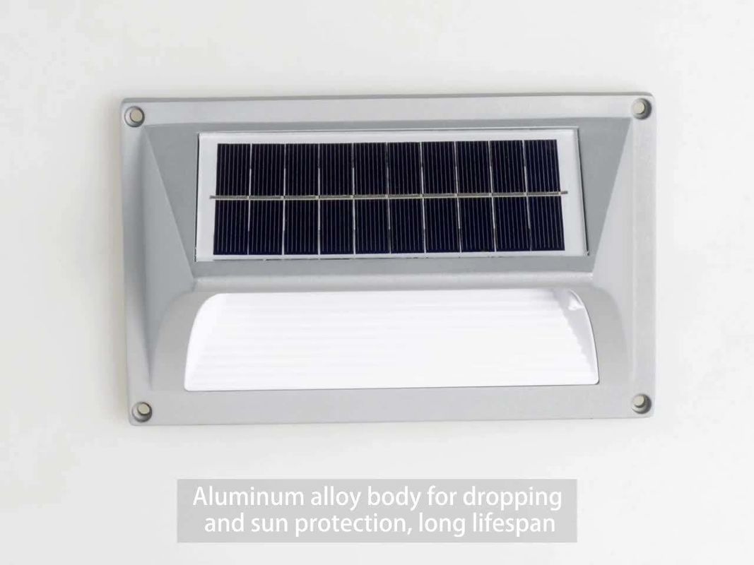 50000 Stunden Arbeitszeit Warme weiße LED-Solar-Step-Wall-Licht für Ihre Anforderungen
