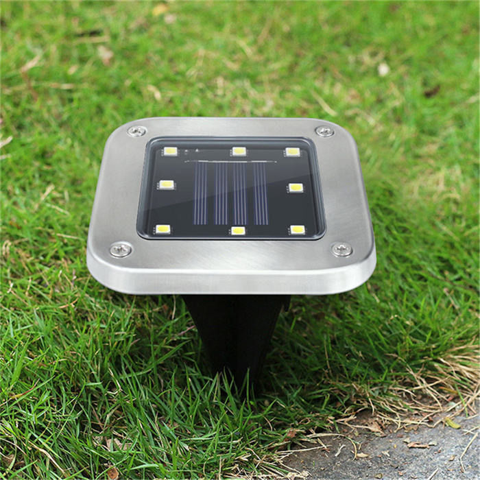 1- Aluminium-Außen-Solarlicht für Rasenflächen