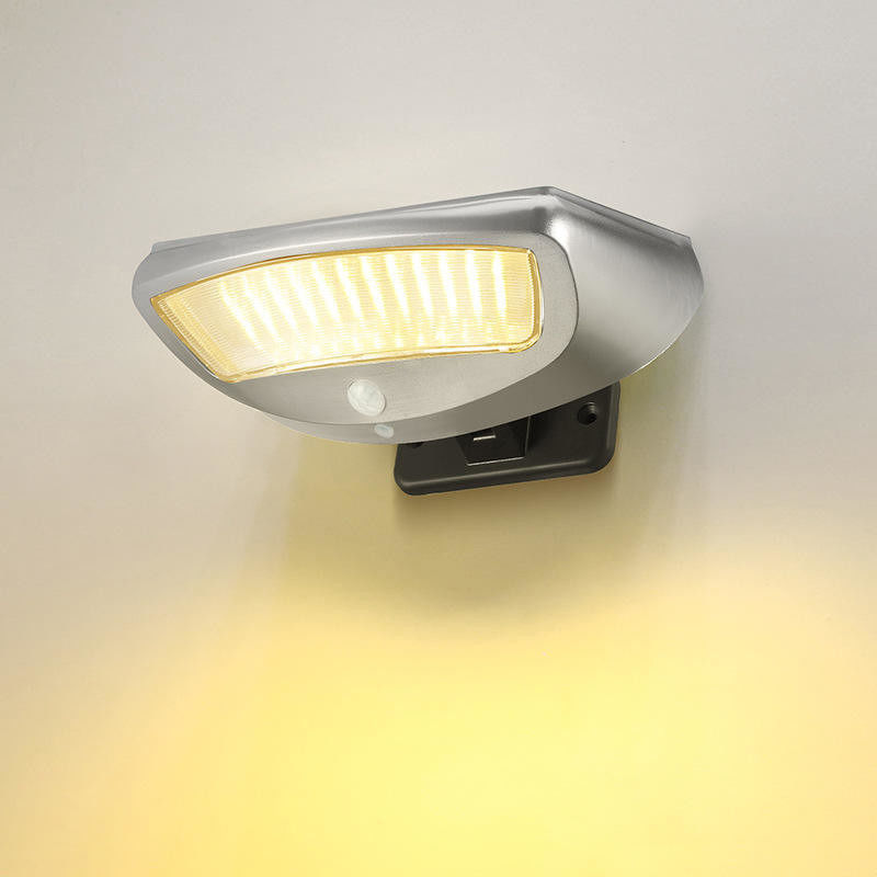 Moderne Solar-Bewegungssensor-Licht LED-Solarwandlicht mit Farbwiedergabeindex Ra 85
