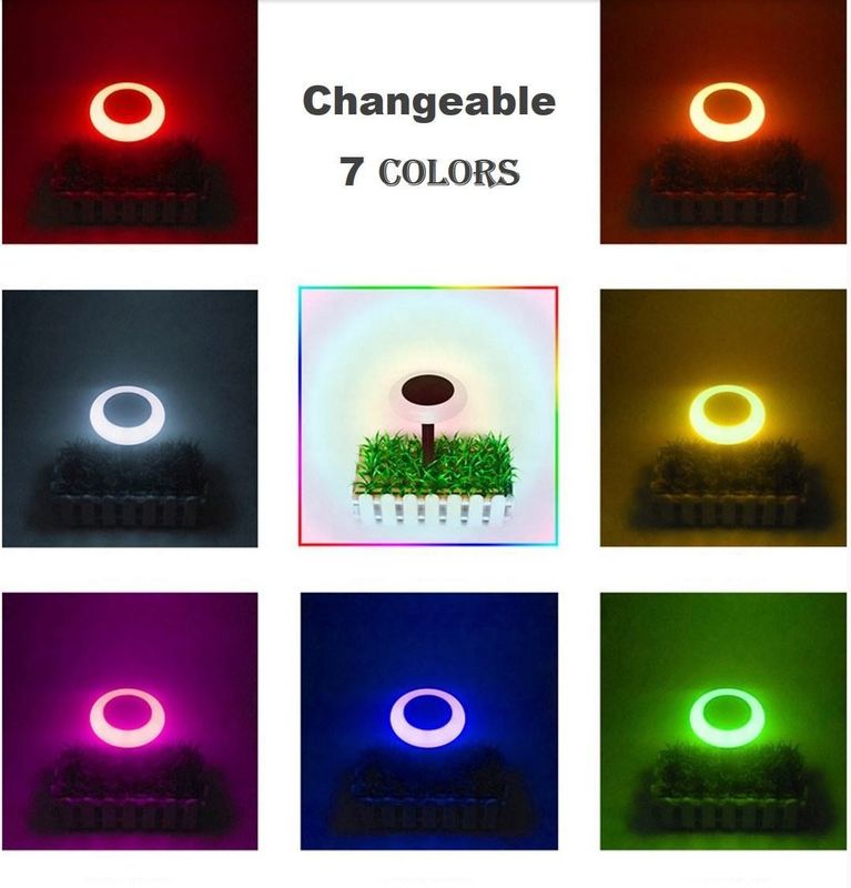 10000 Arbeitsstunden Sonnenlicht RGB Lawn Landschaftsbeleuchtung für Außenzimmer Dekoration
