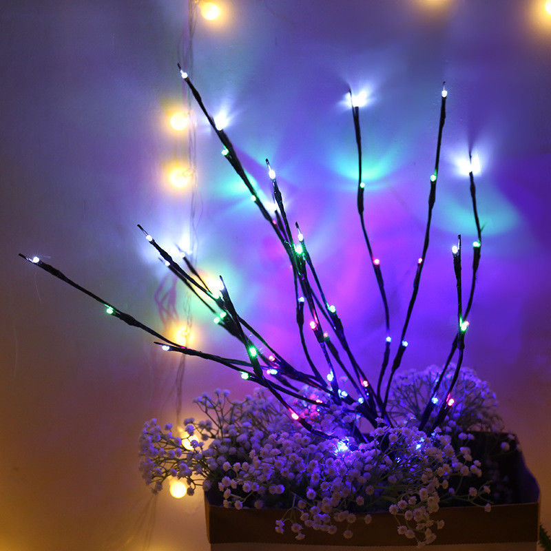 2000lm LED-Simulationsbaumlichter für kreative Schlafzimmerdekoration an Weihnachtsferien