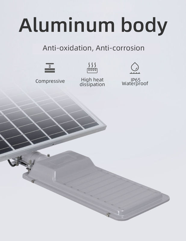 80 Ra 50w 100w 150w Integrierte Straßenlampe für den Außenbereich All in One Led Solarstraßenlicht Wasserdicht