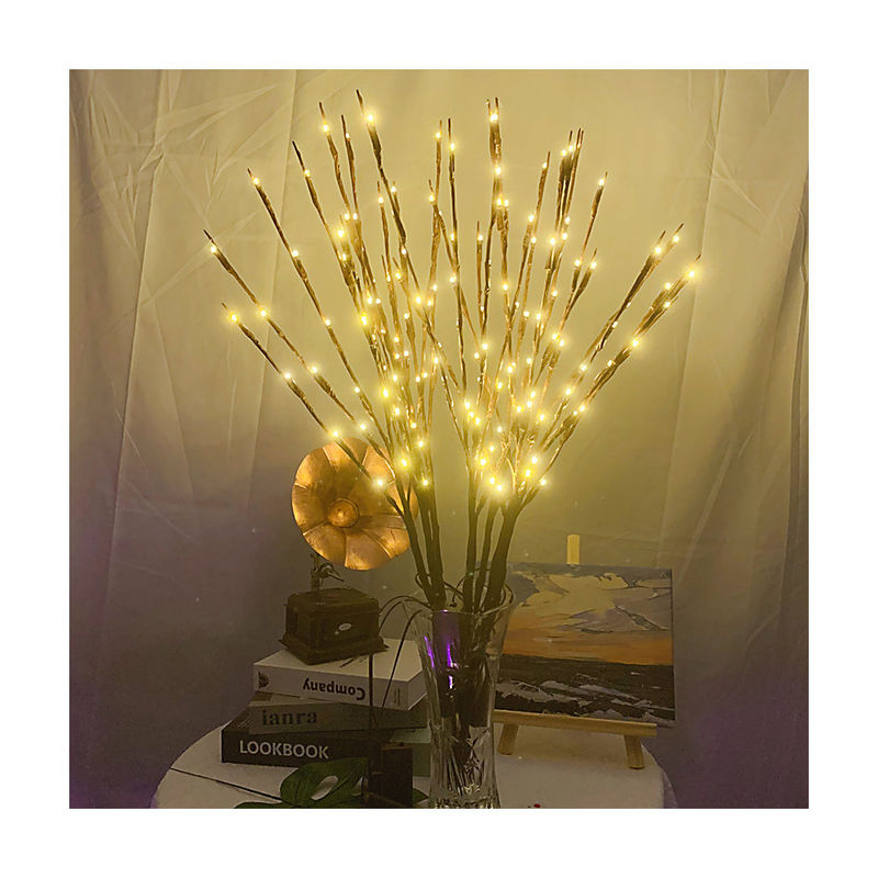 77cm Mode LED Weidenzweiglampe für Hochzeit Feiertag Party Weihnachtsbaum Dekoration