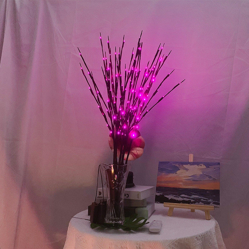 77cm Mode LED Weidenzweiglampe für Hochzeit Feiertag Party Weihnachtsbaum Dekoration