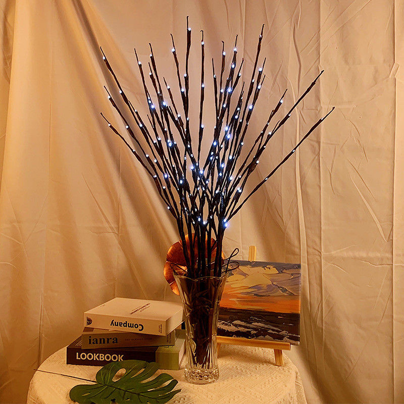 77cm Mode LED Weidenzweiglampe für Hochzeit Feiertag Party Weihnachtsbaum Dekoration