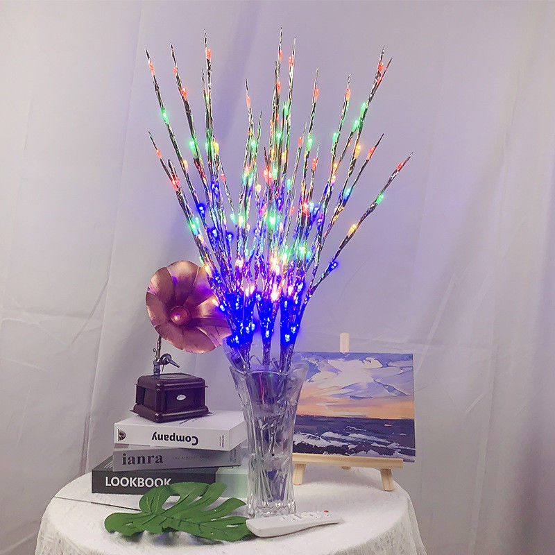 77cm Mode LED Weidenzweiglampe für Hochzeit Feiertag Party Weihnachtsbaum Dekoration