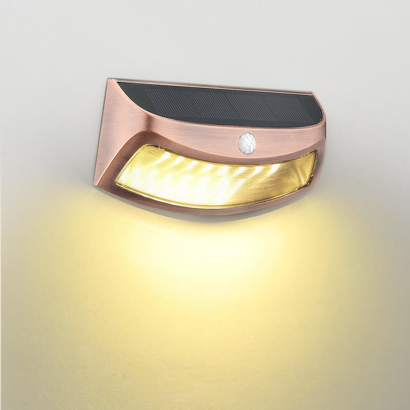 IP65 Außen Solarwasserdicht Garten Dekoration Smiley Lamp mit menschlichen Körper Induktion