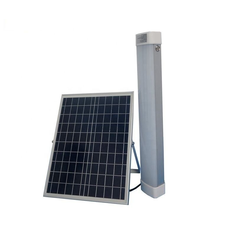 180° Lichtwinkel 3000LM Hochleuchteffizienz Solar-Drei-Durchblendlicht für Parkplatz