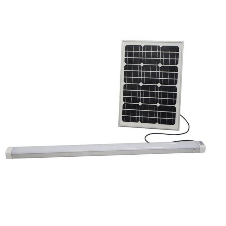180° Lichtwinkel 3000LM Hochleuchteffizienz Solar-Drei-Durchblendlicht für Parkplatz