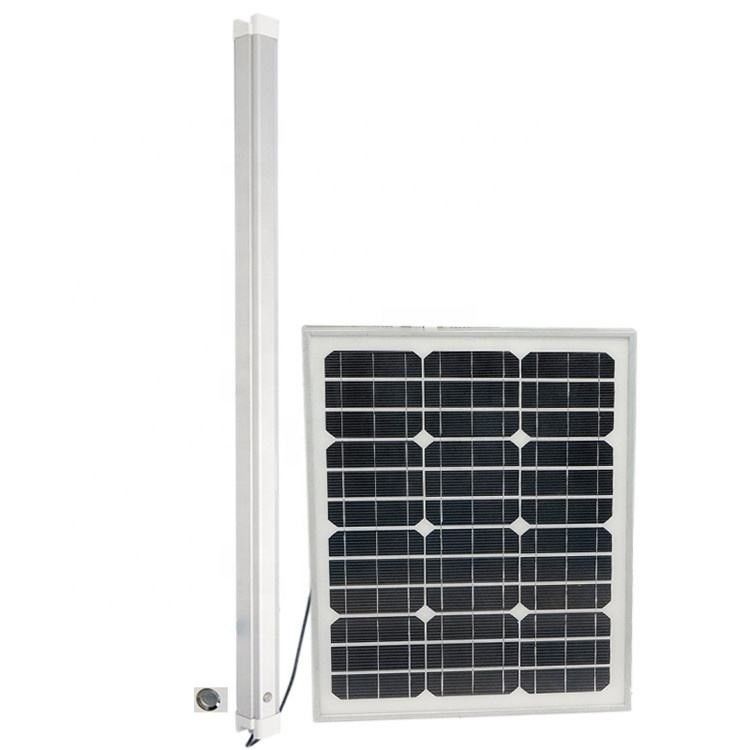 180° Lichtwinkel 3000LM Hochleuchteffizienz Solar-Drei-Durchblendlicht für Parkplatz