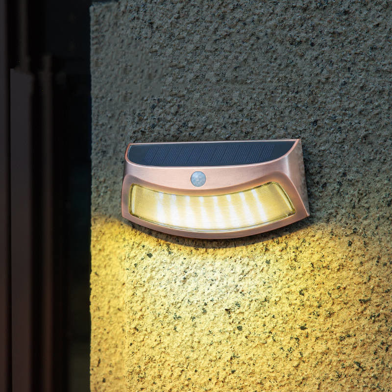 IP65 Außen Solarwasserdicht Garten Dekoration Smiley Lamp mit menschlichen Körper Induktion