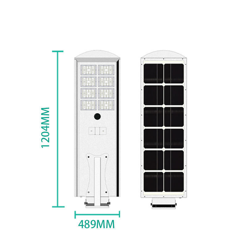 ROAD High Lumen 50W 60W 80W 100W Außen integrierte All-in-One-LED-Solarstraßenleuchte