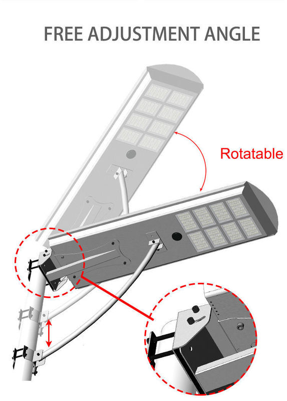 ROAD High Lumen 50W 60W 80W 100W Außen integrierte All-in-One-LED-Solarstraßenleuchte