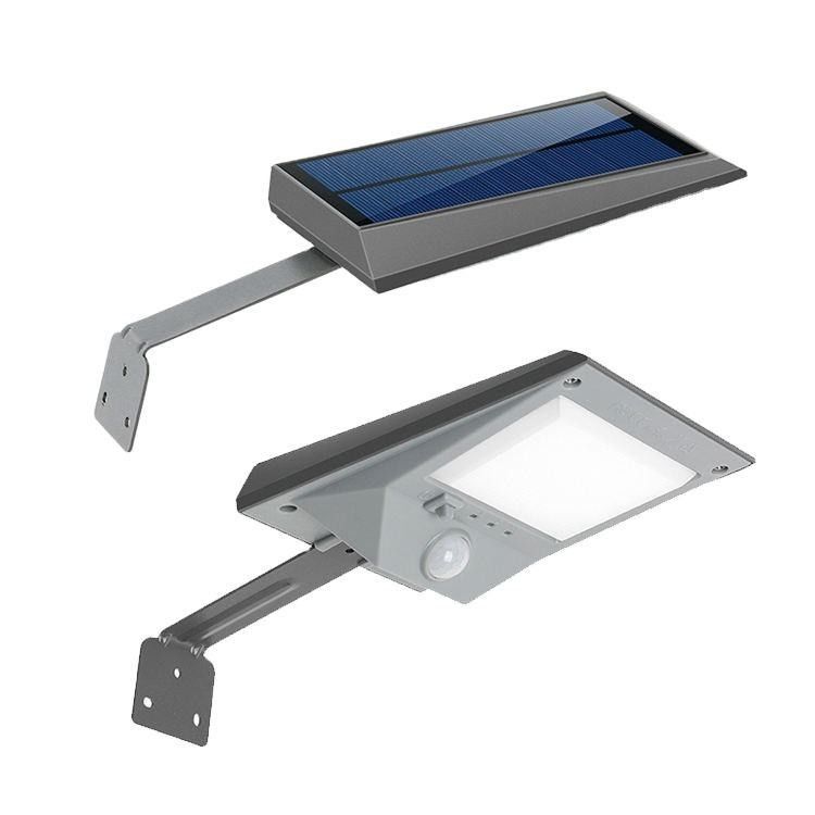 Solar-Wandlicht Superhell LED Außen moderner Bewegungssensor Wasserdicht