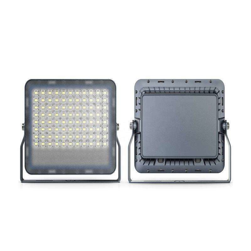 Aluminium-Körper Solar-LED-Floodlicht für Park mit 80 Ra und 5000-6000K Farbtemperatur