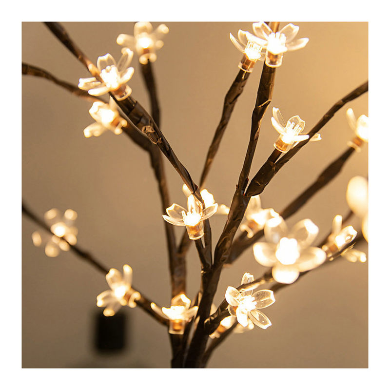 20LEDs Blüte Kirschblüte Baum Licht LED-Lampe Wasserdicht IP 42 Länge Wie gezeigt