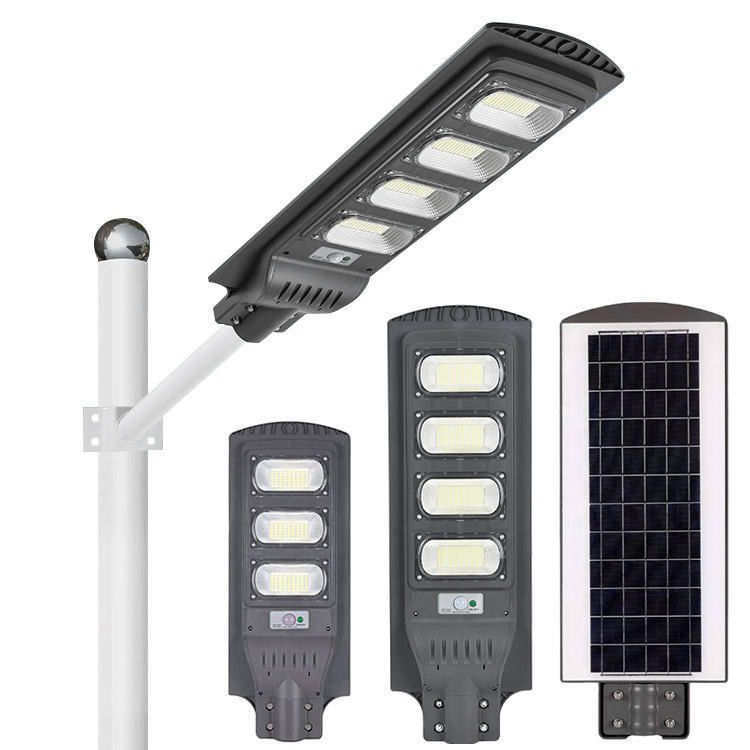 50-300 Watt hohe Lumen-Induktionsleistung Solarstraßenlampen für Straßen- und Gartenbeleuchtung