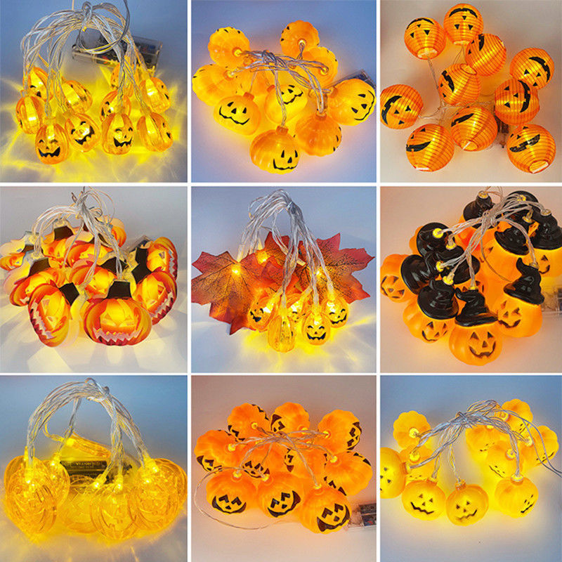 Halloween-Dekoration String-Lichter mit Batterie Mode-Stil 10000 Arbeitszeit Stunden