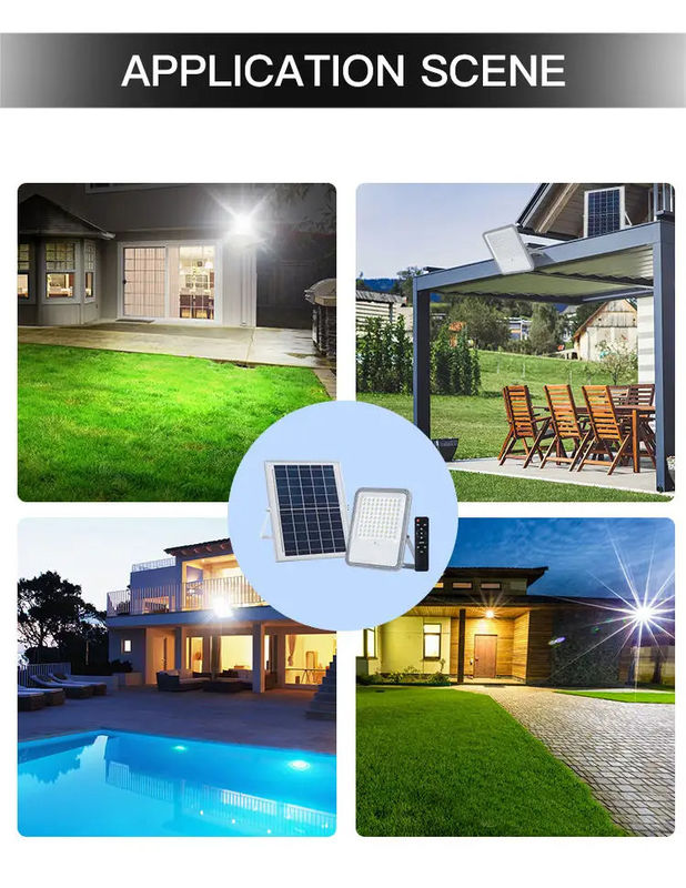 100w 200w 300w Led Solar Street Light Flutlampe für stabile und konstante Beleuchtung
