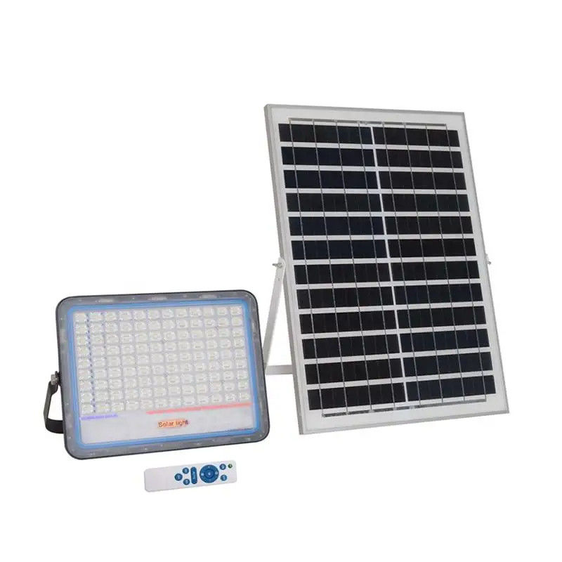 Aluminium-Körper und PC-Abdeckung Solar-LED-Flutlicht für den Garten in Farbwiedergabeindex Ra 80