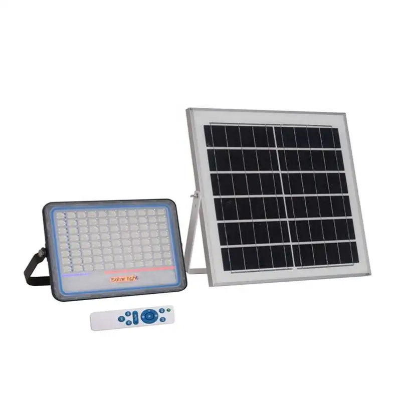 Aluminium-Körper und PC-Abdeckung Solar-LED-Flutlicht für den Garten in Farbwiedergabeindex Ra 80