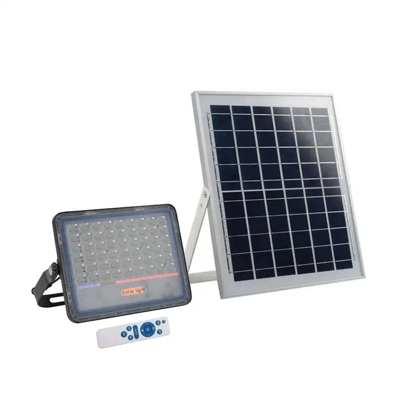 Aluminium-Körper und PC-Abdeckung Solar-LED-Flutlicht für den Garten in Farbwiedergabeindex Ra 80