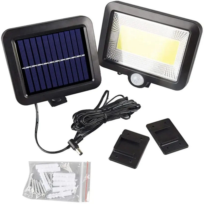 Outdoor-tragbare, wiederaufladbare Solar-Notfalllampe für Campingplätze IP65 und ABS-Material