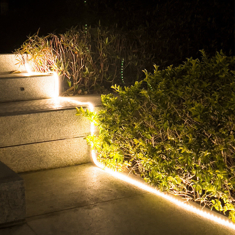Flexible Sonnenstrahllicht für Heimdekoration Hochzeit Weihnachten 2835 LEDs Wasserdicht IP65