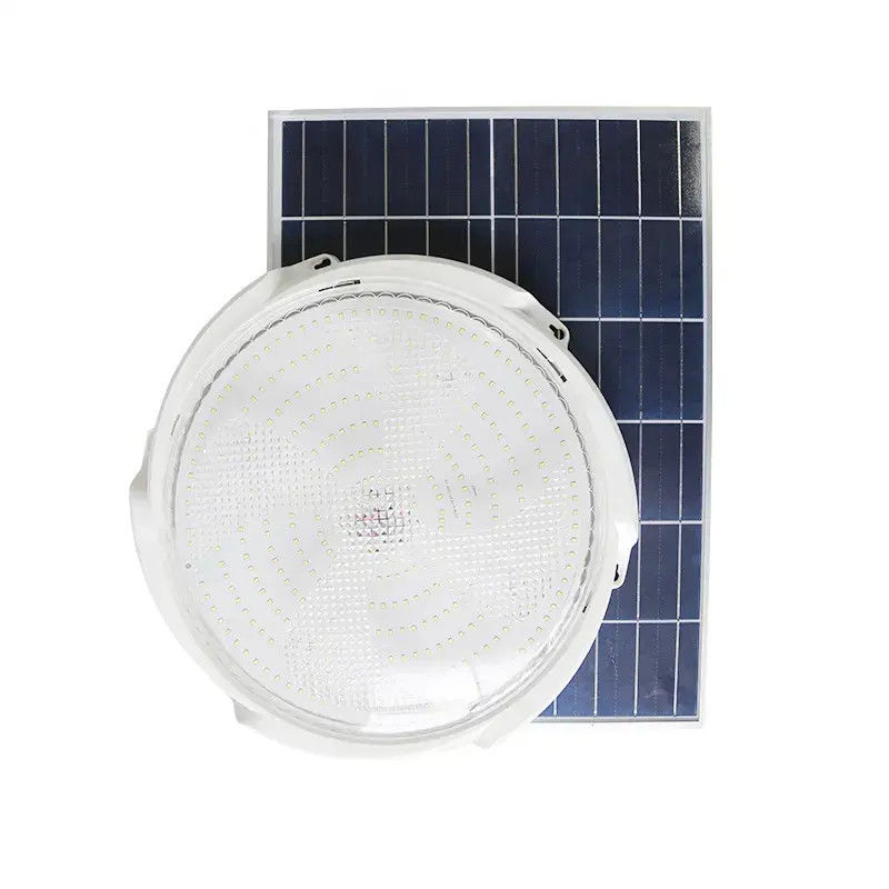 20-300w intelligente Solar-LED-Deckenleuchte mit Solarpaneel für Innen- und Außenbereich
