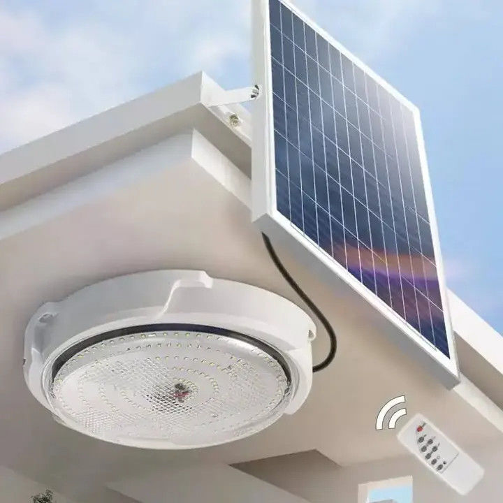 20-300w intelligente Solar-LED-Deckenleuchte mit Solarpaneel für Innen- und Außenbereich