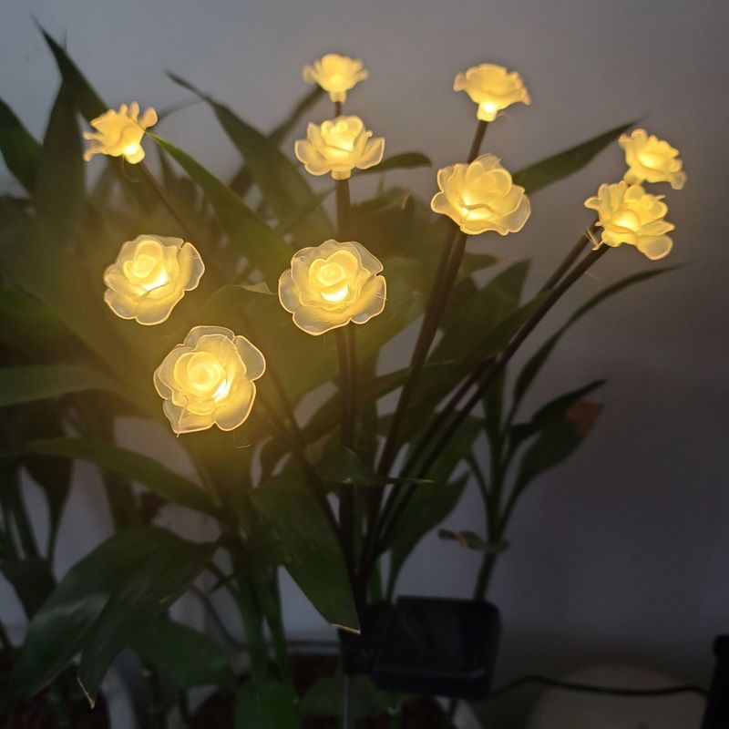 Außenwasserdichtes Sonnenlicht Sonnenfeuerfliegenlampe für Garten-Rasen-Außendekor