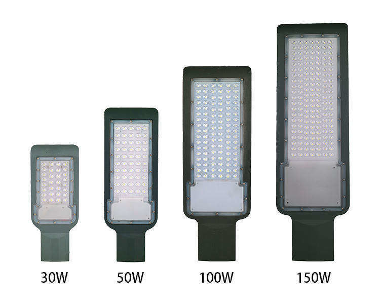 30W 50W 100W 150W 200W 300W LED Straßenleuchte mit hoher Leistung und IP65 Wasserdichtheit