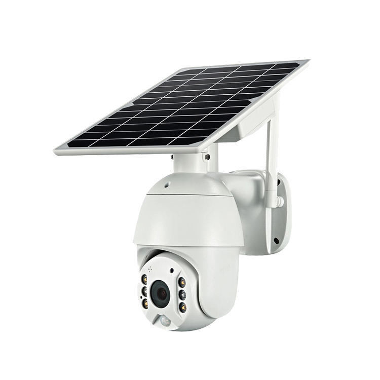 WiFi/4G-Netzwerk-Versorgungsmodus Sonnenlicht mit CCTV-Kamera für Außenbeleuchtung