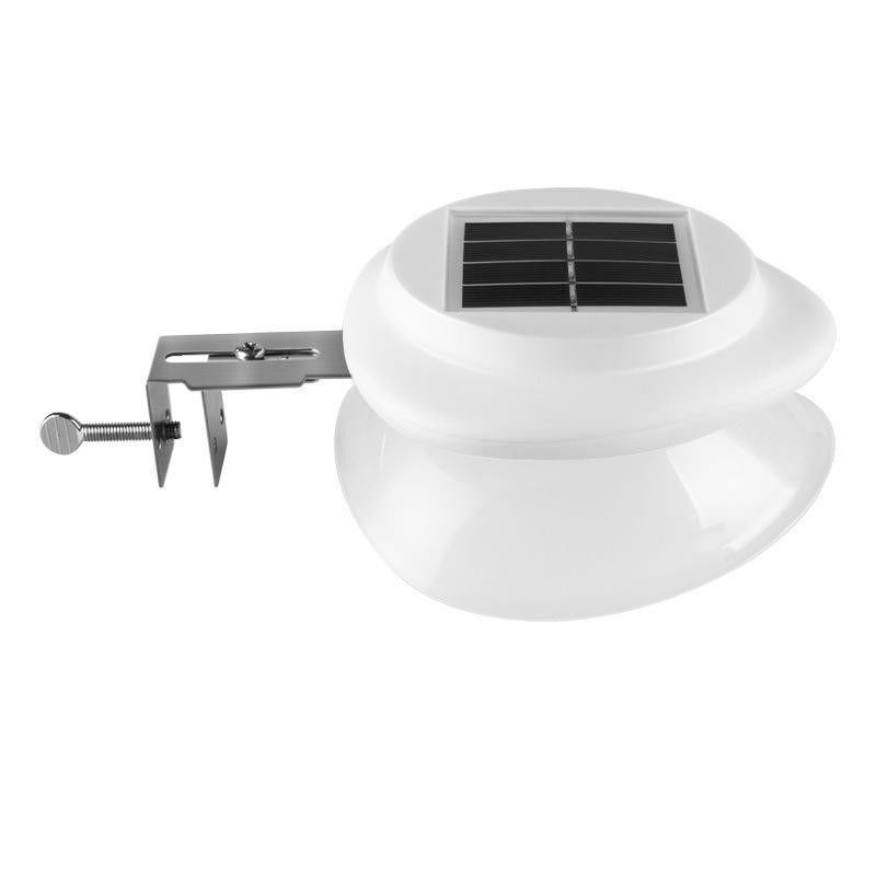 Wasserdichte LED-Solarzaunlampe 100lm/w ABS PC Gartenlicht für Patio Hinterhof