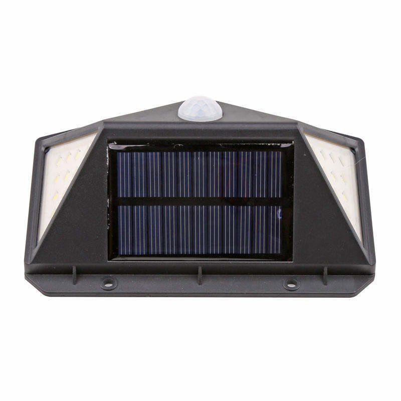 Solarwandleuchte Sensor Led-Flutlicht mit 65lm/w Leuchtwirksamkeit