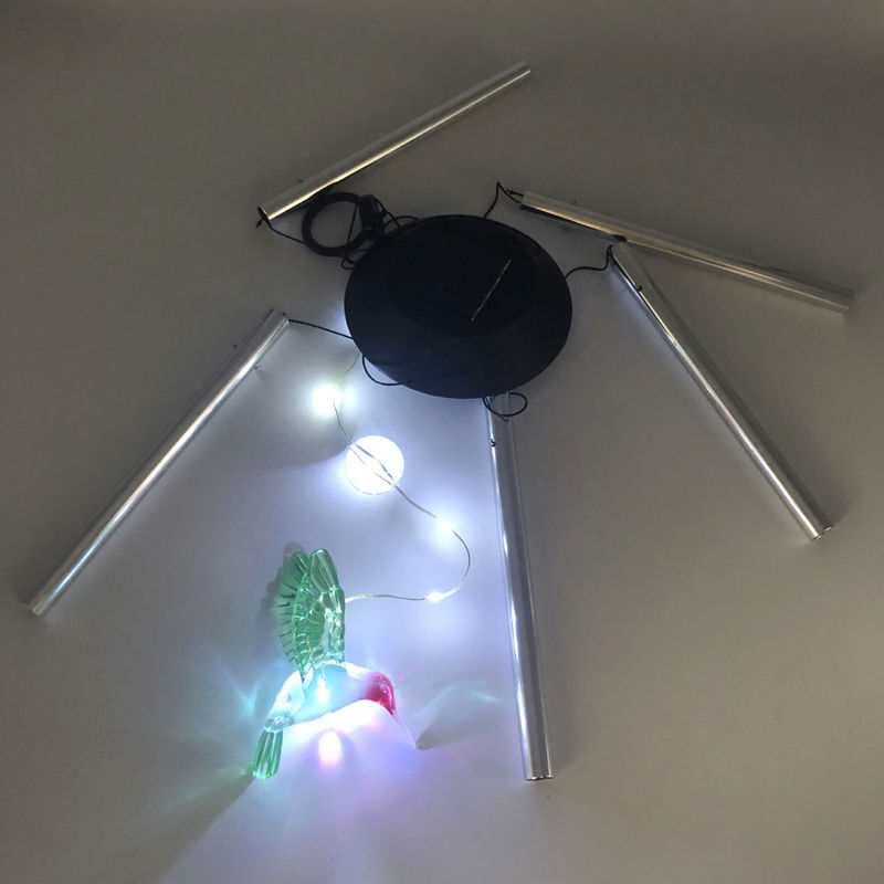 Bringen Sie Schönheit und Licht in Ihren Garten mit Solar-LED-Licht Farbveränderung Windklänze