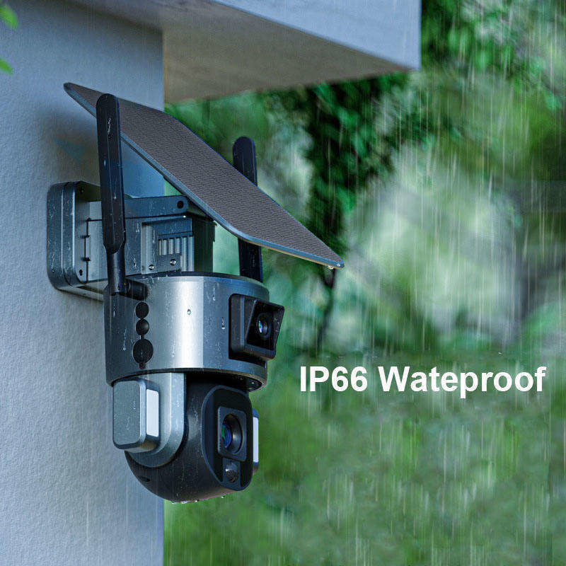 10x Zoom 4.0MP WLAN-Dome CCTV-Netzwerk Ipsy Solarbatterie Sicherung Überwachungskamera 4g
