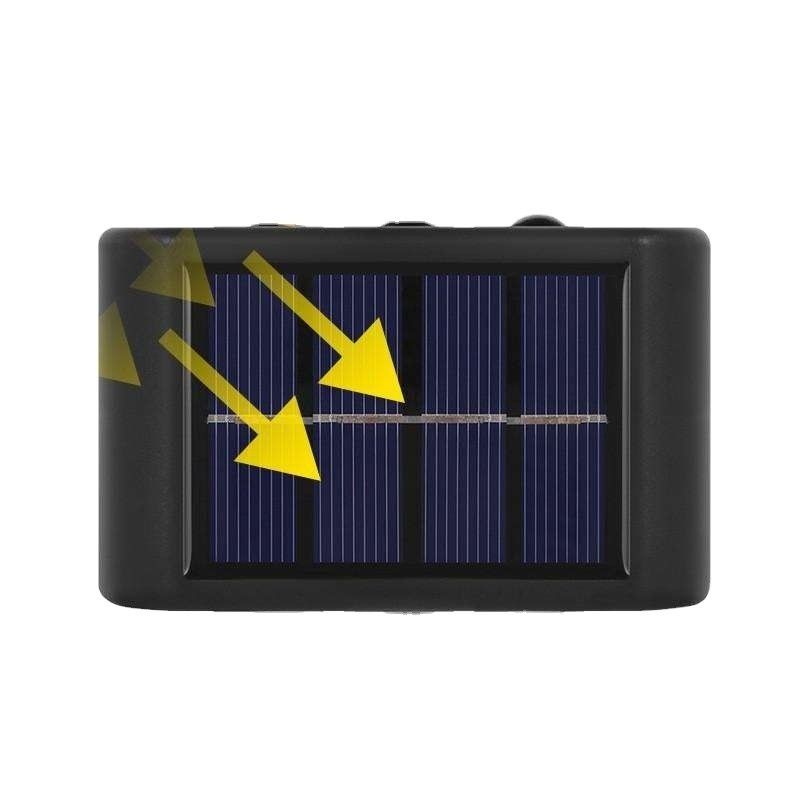 Außen Led Garten Straßenlicht Solarwandschmiere für Hausdekoration