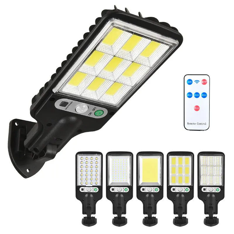 Solar-Garten-Licht Hochleucht-Sensor Sicherheit Wall Street-Lampe für Außenbeleuchtung