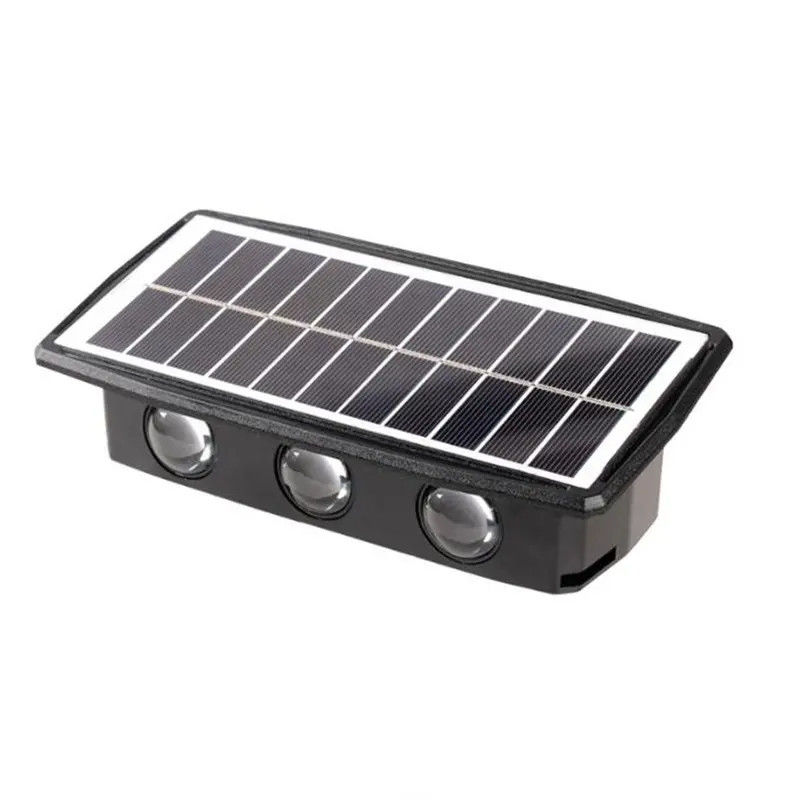 Villa Highlight Wand Garten Solarhof Licht mit 80 Ra Farbwiedergabeindex