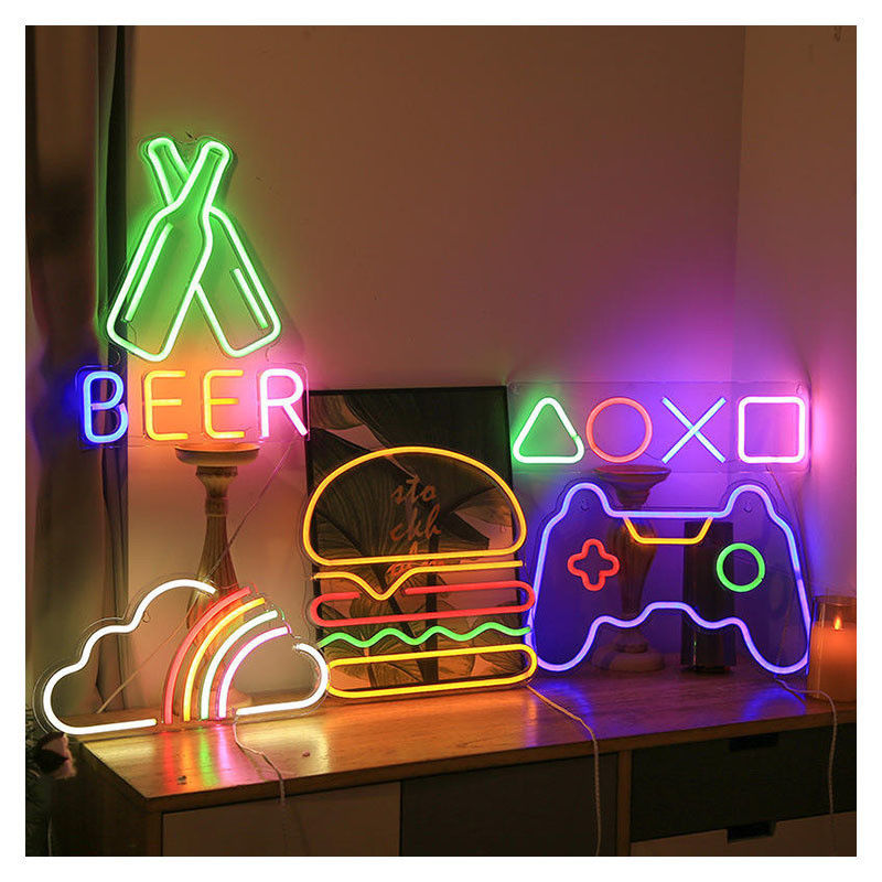 Zuhause Party Urlaub Dekor Weihnachtsgeschenk LED Neonlicht Bananen Wandkunst Zeichen für Haushaltsbedürfnisse