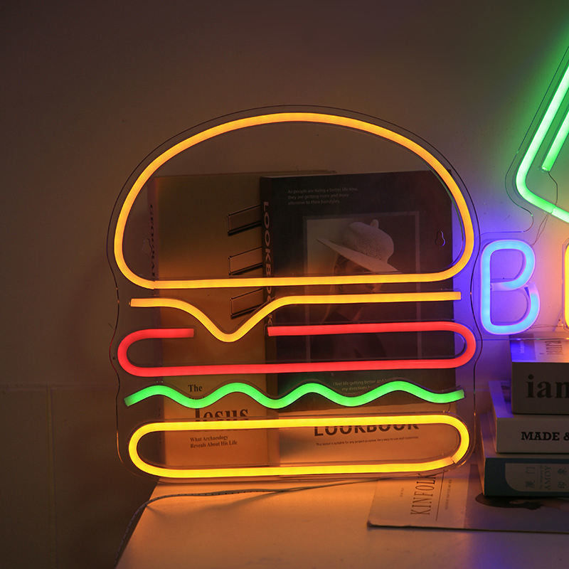 Zuhause Party Urlaub Dekor Weihnachtsgeschenk LED Neonlicht Bananen Wandkunst Zeichen für Haushaltsbedürfnisse
