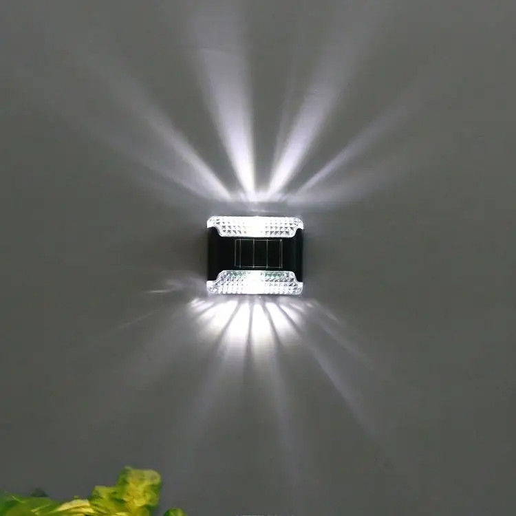 80 Lichter Solarlampen Wandlampe Led Solarlampen für die Außengartendekoration