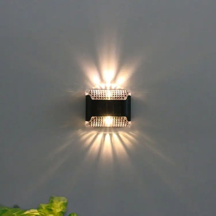80 Lichter Solarlampen Wandlampe Led Solarlampen für die Außengartendekoration