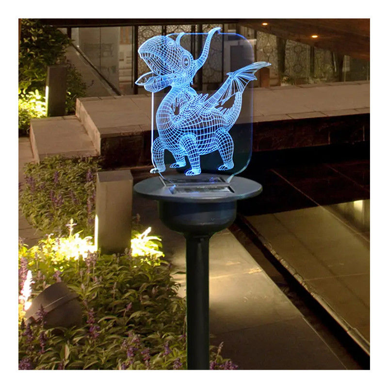 90lm Solar Acrylic Lawn Lamp für Insertion im Hofboden in IP65 wasserdichtem Design