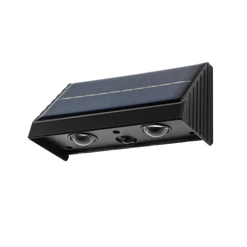 IP54 Wasserdichtes Dekorativ-Außen-LED-Solarwandlicht für Balkon, Treppe und Terrasse