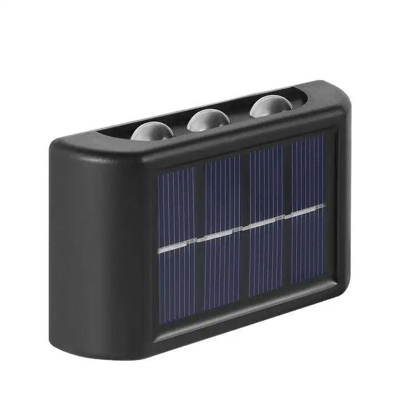 Wasserdicht 4Led 6Led Up And Down Solarwandlicht für Gartenhof