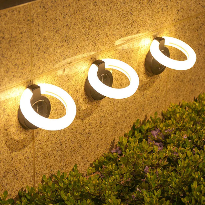 Led Solar Steet Light 17 Led Klappwandleuchten für Haus Außen Außenwand montiert
