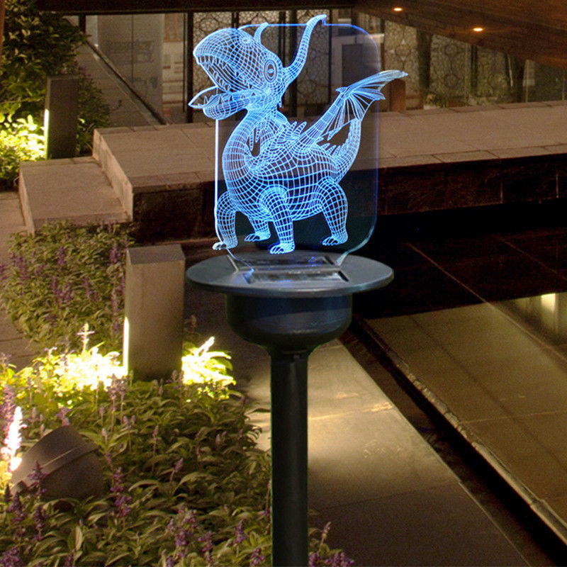 Außen IP65 Wasserdichte Solar Led Lawn Lamp für Innenhof Dekor Garten Wegbeleuchtung